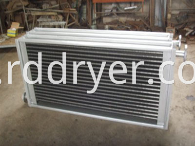 aluminum and plastic tank car radiator